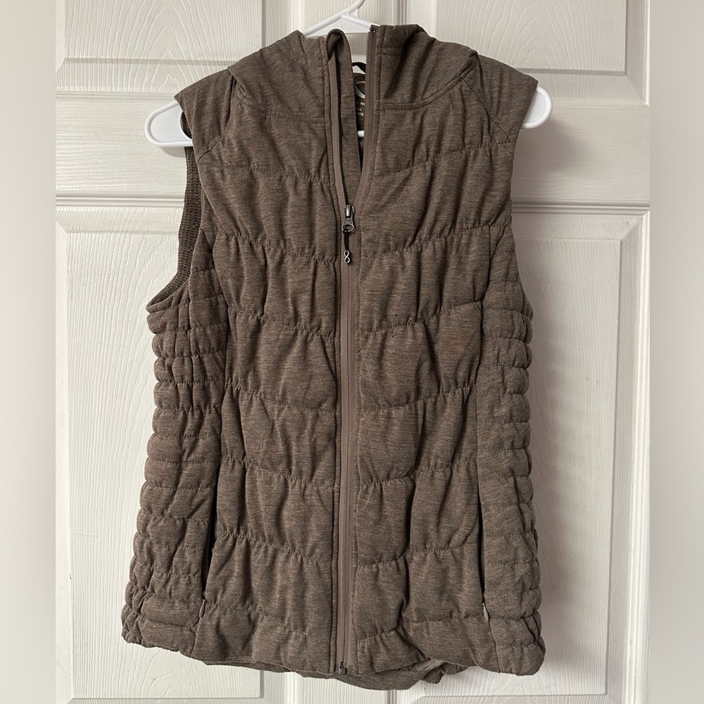 Be By Blanc Noir Hooded Vest with Pockets